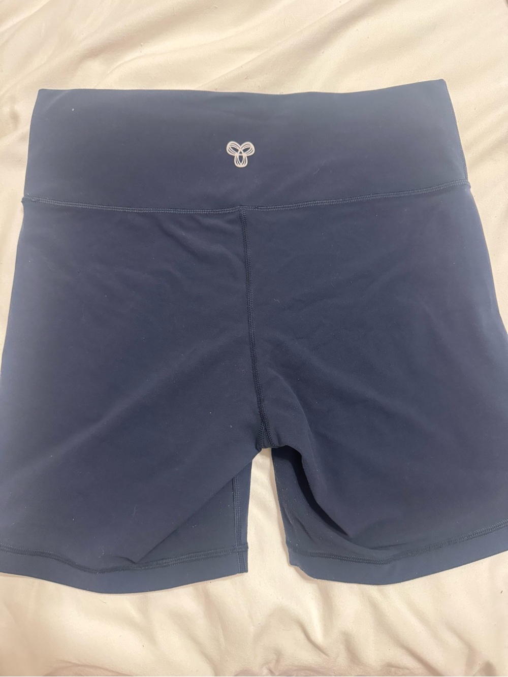 Navy Artizia Biker Shorts - Size L